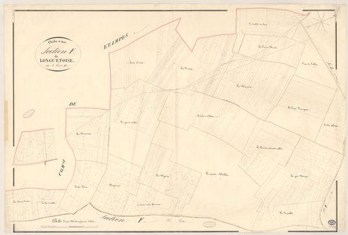CHALO-SAINT-MARS. - Section F : Longuetoise, 2e feuille. 