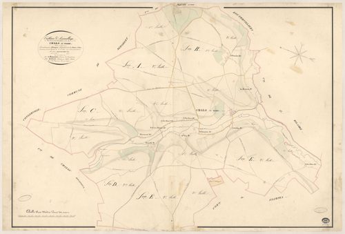 CHALO-SAINT-MARS. - Plan d'assemblage. 