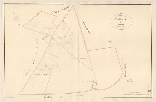 CHALOU-MOULINEUX. - Section C : Chicheny, 2e feuille. 
