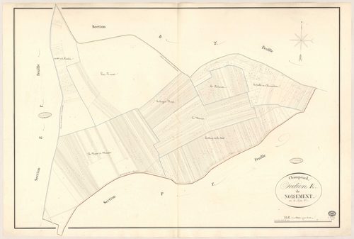 CHAMPCUEIL. - Section E : Noisement, 2e feuille. 