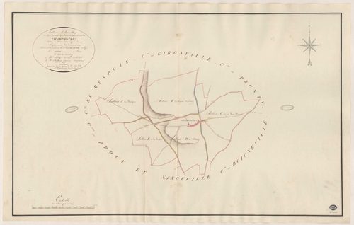 CHAMPMOTTEUX. - Plan d'assemblage. 