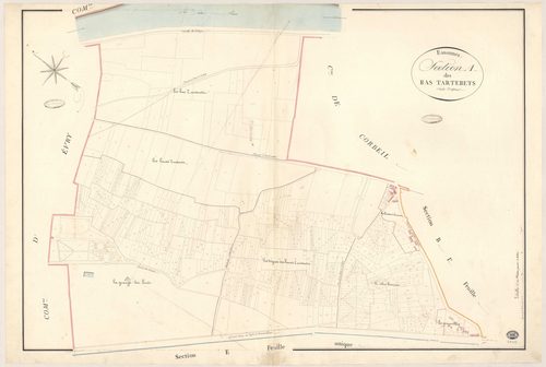 ESSONNES. - Section A : Bas Tarterets (les). 