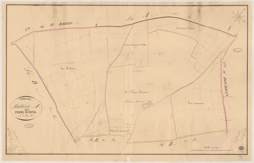 CORBREUSE. - Section A : Ferme Durand (la), 2e feuille. 