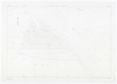 COUDRAY-MONTCEAUX (LE), plans minutes de conservation : tableau d'assemblage, 1937, Ech. 1/10000 ; plans des sections Bu, Cl, C2, D1, D2, 1937, Ech. 1/2500, section ZA, 1964, Ech. 1/2000, sections AH, AI, 1990, Ech. 1/1000, sections AA, AB, AC, AD, AE, 19