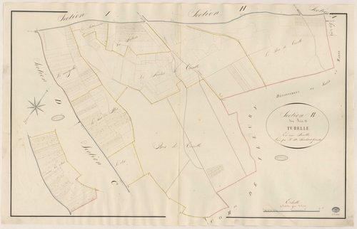 COURANCES. - Section B : Bois de Turelle (le). 