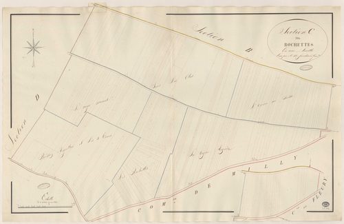 COURANCES. - Section C : Rochettes (les). 