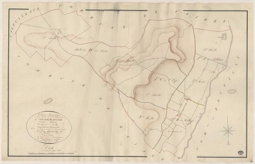 COURDIMANCHE-SUR-ESSONNE. - Plan d'assemblage. 