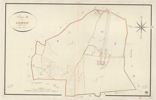 COURSON-MONTELOUP. - Section A : Château (le). 