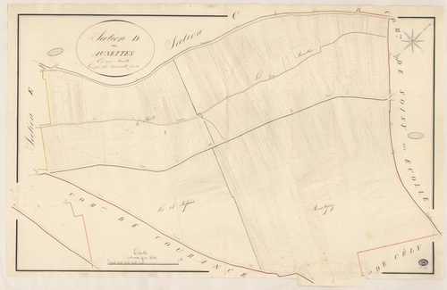 DANNEMOIS. - Section D : Aunettes (les). 