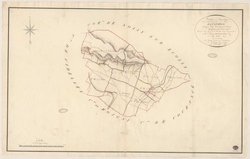 DANNEMOIS. - Plan d'assemblage. 