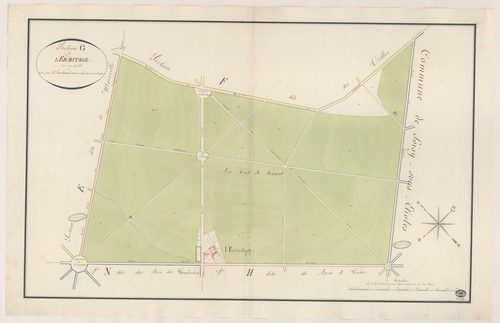 DRAVEIL. - Section G : Ermitage (l'). 