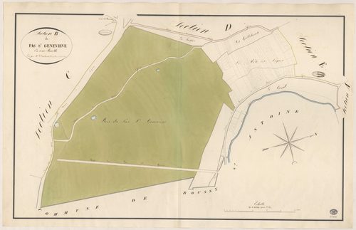 EPINAY-SOUS-SENART. - Section B : Pas de Sainte-Geneviève (le). 