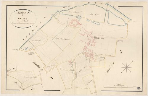 EPINAY-SOUS-SENART. - Section E : Village (le). 
