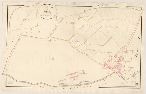 EPINAY-SUR-ORGE. - Section H : Breuil (le). 