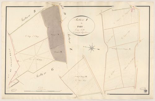 EPINAY-SUR-ORGE. - Section F : Parc (le). 