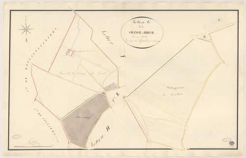 EPINAY-SUR-ORGE. - Section G : Grange du Breuil (la). 