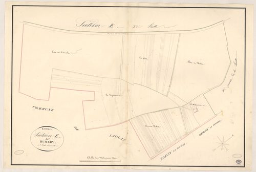 ETAMPES. - Section E : Humery (l'), 4e feuille. 