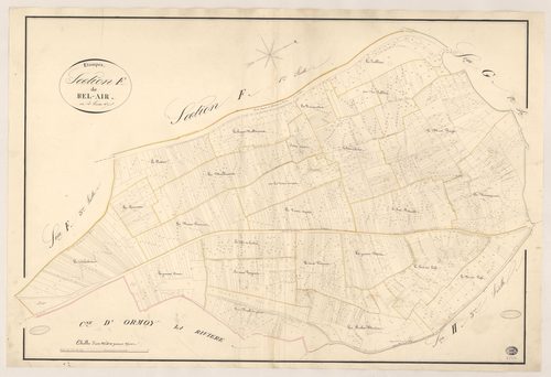 ETAMPES. - Section F : Bel-Air, 4e feuille. 