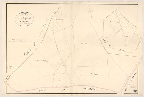ETAMPES. - Section E : Humery (l'), 2e feuille. 
