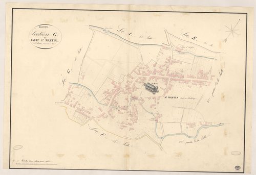 ETAMPES. - Section G : Faubourg Saint-Martin, 2e feuille. 