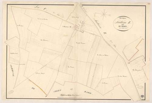 ETAMPES. - Section E : Humery (l'), 1ère feuille. 