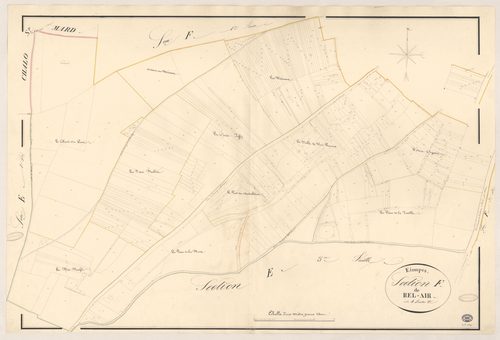 ETAMPES. - Section F : Bel-Air, 2e feuille. 