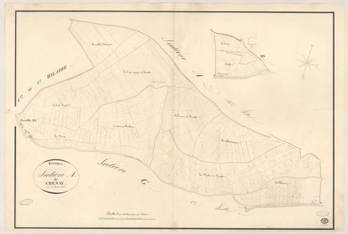 ETAMPES. - Section A : Chesnay (le), 5e feuille. 