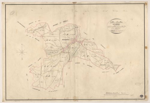 ETAMPES. - Plan d'assemblage. 