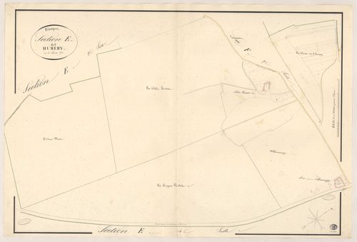 ETAMPES. - Section E : Humery (l'), 3e feuille. 