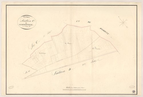 ETAMPES. - Section C : Guignonville, 2e feuille. 