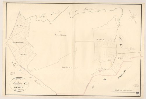 ETRECHY. - Section C : Roussay (le), 2e feuille. 
