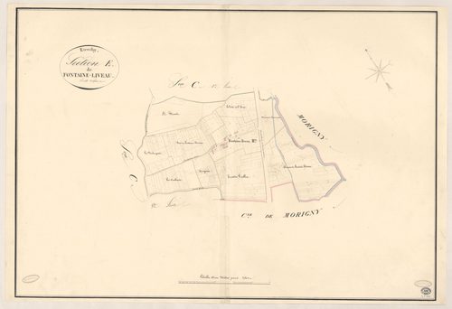 ETRECHY. - Section E : Fontaine-Liveau. 