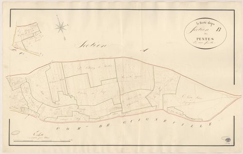 FERTE-ALAIS (LA). - Section B : Pentes (les). 