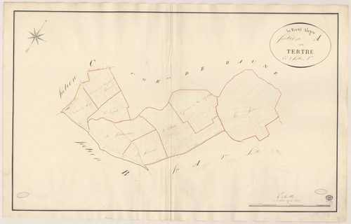 FERTE-ALAIS (LA). - Section A : Tertre (le), 1ère feuille. 