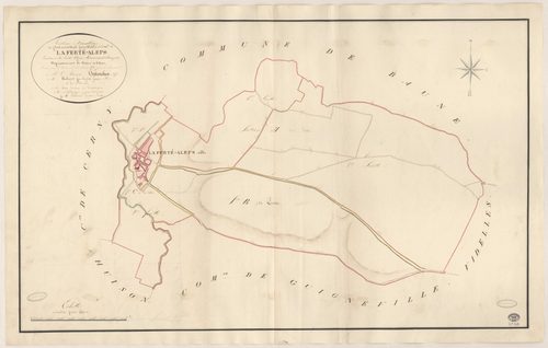 FERTE-ALAIS (LA). - Plan d'assemblage. 