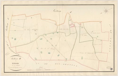 FLEURY-MEROGIS. - Section B : Plessis (le). 