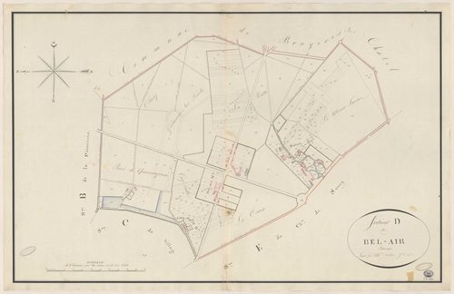 FONTENAY-LES-BRIIS. - Section D : Bel-Air (le). 