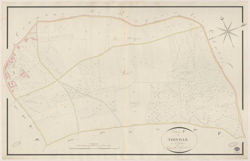 FONTENAY-LES-BRIIS. - Section F : Verville, 2e feuille. 