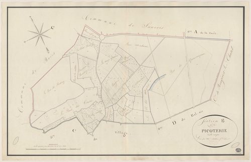 FONTENAY-LES-BRIIS. - Section B : Picoterie (la). 