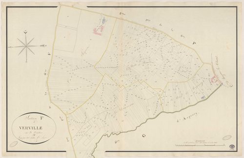 FONTENAY-LES-BRIIS. - Section F : Verville, 3e feuille. 