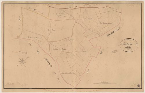 FORET-LE-ROI (LA). - Section A : Vallée (la), 1ère feuille. 