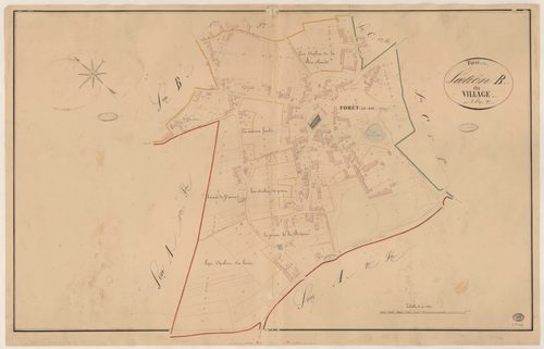 FORET-LE-ROI (LA). - Section B : Village (le), 2e feuille. 