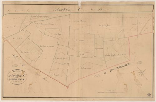 FORET-LE-ROI (LA). - Section C : Pierre Aigue (la), 3e feuille. 