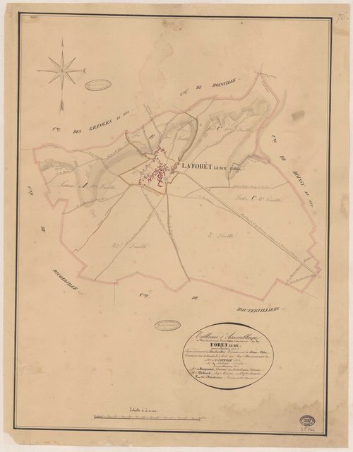 FORET-LE-ROI (LA). - Plan d'assemblage. 