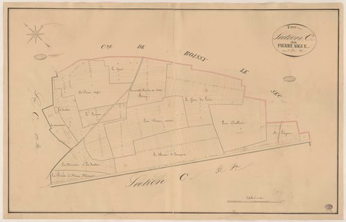 FORET-LE-ROI (LA). - Section C : Pierre Aigue (la), 2e feuille. 