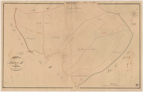 FORET-LE-ROI (LA). - Section B : Village (le), 1ère feuille. 