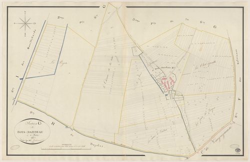FORGES-LES-BAINS. - Section G : Bois-Dardeau (le), 4e feuille. 