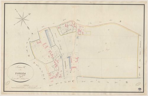 FORGES-LES-BAINS. - Section C : Forges, 4e feuille.