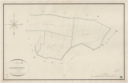 FORGES-LES-BAINS. - Section B : Chardonnet, 4e feuille. 