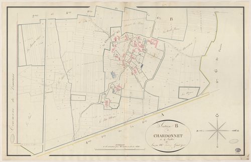 FORGES-LES-BAINS. - Section B : Chardonnet, 1ère feuille. 